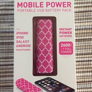 iWorld Mobile power portable battery  Pack